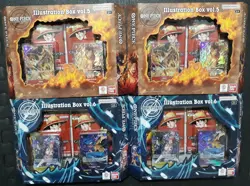One Piece English Version Illustration Box Vol.5 x2 & Illustration Box Vol.6 x2 - Image 1