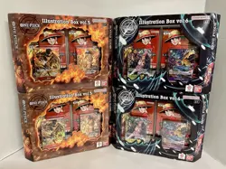 One Piece Illustration Box Vol 5 & 6 Lot of 4 New Sealed - Image 1