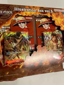 One Piece Illustration Box Vol 5 & 6 Lot of 4 New Sealed - Image 4