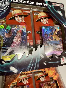 One Piece Illustration Box Vol 5 & 6 Lot of 4 New Sealed - Image 5