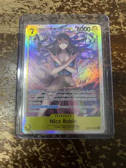 Nico Robin (055) EB03-055 Extra Booster: One Piece Heroines Edition TCG SR Foil - Image 1