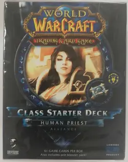 WOW WORLD OF WARCRAFT Class Starter Deck - Human Priest NEW SEALED ENG - Image 1