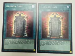 Illusion Gate MZMU-EN023 Maze of Muertos 1st Edition - Secret Rare x2 Cards - Image 1