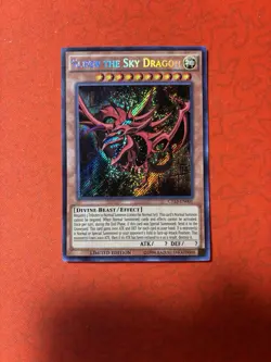 Yugioh Card Slifer the Sky Dragon CT13-EN001 SECRET RARE - NM - Image 1