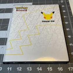 USED Pokemon TCG Jumbo Card 1 Pockets Binder 2021 Pikachu - Image 1