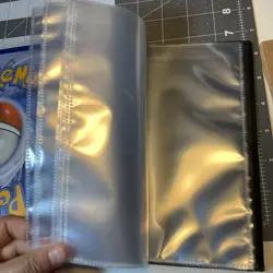 USED Pokemon TCG Jumbo Card 1 Pockets Binder 2021 Pikachu - Image 5