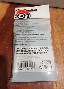 Pokemon Center Rayquaza Among The Stars Card Sleeves (65 Sleeves) - Image 2