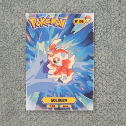 Goldeen #18 - Card Tops Pokedex Database 2024 - Pokemon Card NM - Image 1