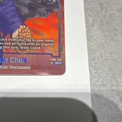 Dragon Ball Super Card Game Jackie Chun SR Foil FB06-029 Battle Card - Image 2