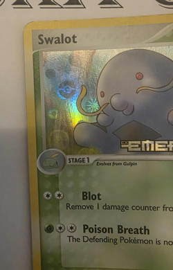 Swalot 40/106 Holo EX Emerald Pokemon Card 2005 - Image 2