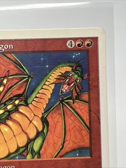 MTG 5TH EDITION SHIVAN DRAGON ENGLISH MAGIC THE GATHERING RARE CREATURE RED CARD - Image 2