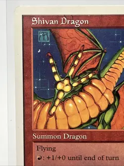 MTG 5TH EDITION SHIVAN DRAGON ENGLISH MAGIC THE GATHERING RARE CREATURE RED CARD - Image 5