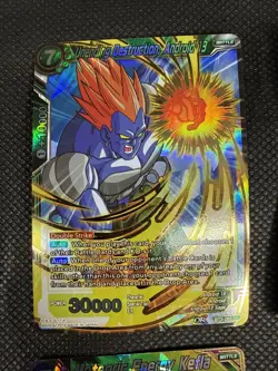 Dragon Ball Super Card Game Super Rare SR Lot Gold Foil Lot Of 21 7 Energy DBZ - Image 4