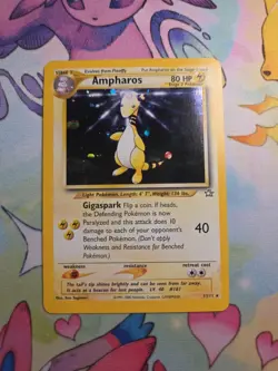 Pokemon Cards Vintage Holo Lot 5 Cards Ex Neo Holo Rares LP Japanese English - Image 2