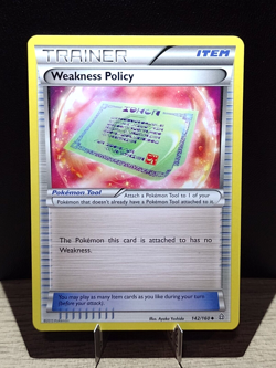 Exp. Share 128/160 & Weakness Policy 142/160 Primal Clash Trainer Pokemon Cards - Image 5