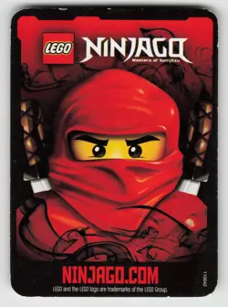 2012 LEGO Ninjago TCG - BOOMERANG - Holo Fire Card #39/125 - Image 2