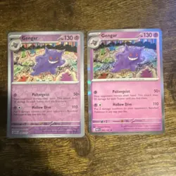 Gengar Sword & Shield 094/185 Rare Holo & Regular 2 Card Lot Pokemon TCG - Image 1