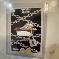 Special sauce 22/24 Mcdonalds TCG Trading Cards 2026 UnRedeemed trading card - Image 1