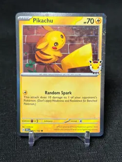 Pikachu (Pokemon Day 2026) 051/162 Miscellaneous Cards & Products Holo - Image 2