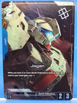 Jegan G001-016 C+ Gundam TCG Winner Pack Promo Card Near Mint Condition - Image 1