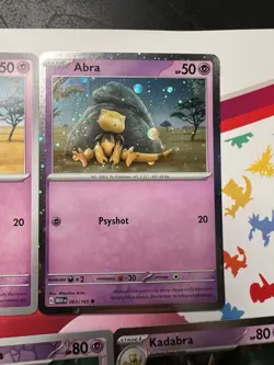 Abra 063, Kadabra 064, Alakazam EX SVP 050 *6 Card Lot* SV: Scarlet & Violet 151 - Image 5
