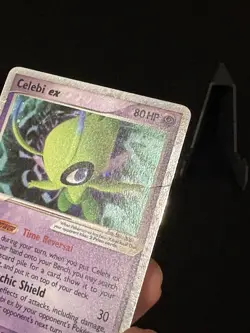 Pokemon TCG Celebi EX Holo Card 17/17 Pop Series 2 HP/MP Read Description - Image 3