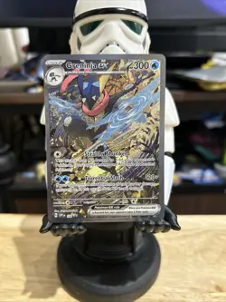 Pokemon TCG Greninja EX 132 Scarlet & Violet Promo Holo Card NM/M Condition ⭐ - Image 1