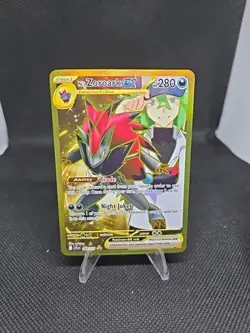 Pokemon TCG Journey Together NS Zoroark EX Gold Rare Card 189/159 - Image 1