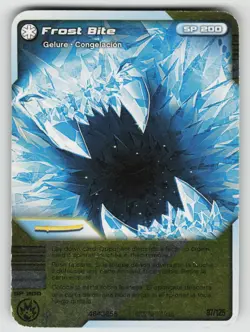 2012 LEGO Ninjago TCG - FROST BITE - Holo Snow Card #97/125 - Image 1