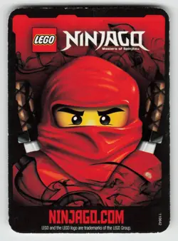 2012 LEGO Ninjago TCG - FROST BITE - Holo Snow Card #97/125 - Image 2