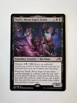 Nashi, Moon Sage's Scion - MTG Kamigawa: Neon Dynasty - NM - Image 1