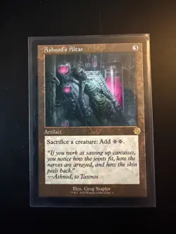 Ashnod's Altar MTG The Brothers' War: Retro Frame Artifacts Rare 4 Near Mint - Image 1