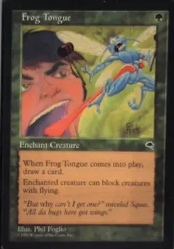 Frog Tongue - Tempest: #228, Magic: The Gathering Mp R37 - Image 1