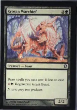 Krosan Warchief - Commander 2013: #155, Magic: The Gathering Nm R146 - Image 1