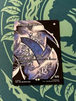 Arcbound Ravager Borderless NON Foil Teenage Mutant Ninja Turtles PZA TMNT MTG - Image 1