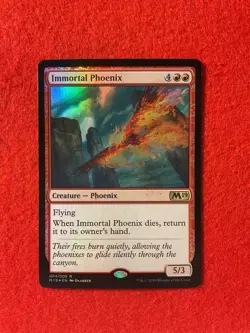 Immortal Phoenix - Foil - Core Set 2019 - Magic the Gathering - MTG - Image 1
