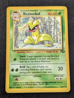 Victreebel LP Rate Unlimited Pokemon 30/64 Jungle Regular - Image 1