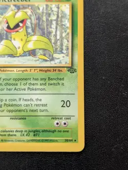 Victreebel LP Rate Unlimited Pokemon 30/64 Jungle Regular - Image 4