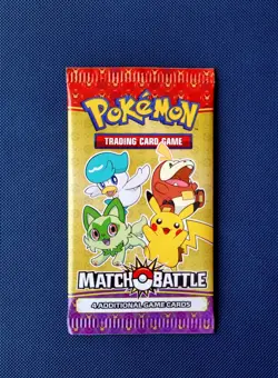 Pokemon McDonalds Booster Pack Sealed 2023 Match Battle - Image 1