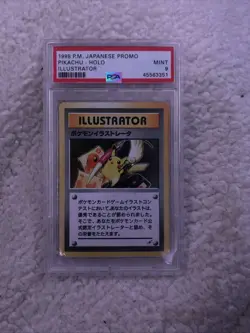 1998 POKEMON JAPANESE PROMO PIKACHU - HOLO ILLUSTRATOR - Image 4