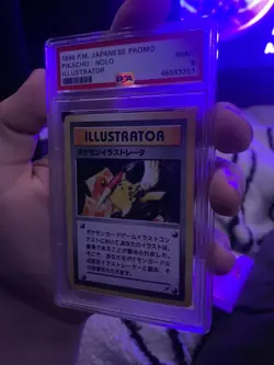 1998 POKEMON JAPANESE PROMO PIKACHU - HOLO ILLUSTRATOR - Image 5