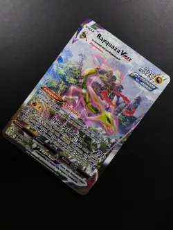 POKEMON 2021 | RAYQUAZA VMAX | 218/203 ALTERNATIVE ART | GERMAN SECRET | NM - M - Image 4