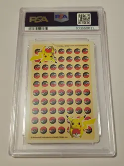 1998 Pokemon Stadium - Psyduck - Joker - Yellow Deck - PSA NM-MT 8 - Image 2