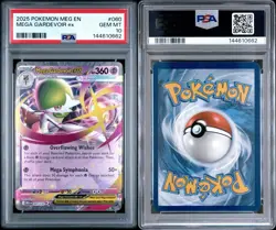 2025 Pokemon Mega Gardevoir 60/132 Mega Evolutions EX PSA 10 - US SELLER - Image 3