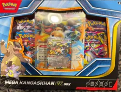 NEW SEALED BOX Pokemon TCG Mega Kangaskhan Ex Collection w/Promo + 4 Packs - Image 1