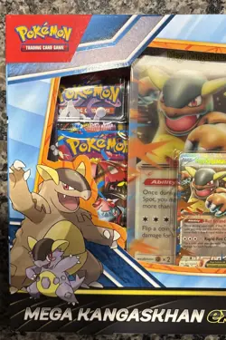 NEW SEALED BOX Pokemon TCG Mega Kangaskhan Ex Collection w/Promo + 4 Packs - Image 2