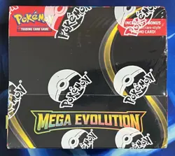 Pokemon 2025 Mega Evolution Base Booster Box Enhanced W Promo TCG Sealed Nm Mint - Image 1