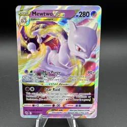 Mewtwo VSTAR 031/078 Pokemon GO Holo Ultra Rare - Image 1