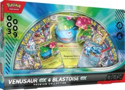 Pokemon TCG Venusaur And Blastoise Premium Collection Box (In Hand) - Image 1