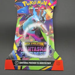 Pokemon Mega Evolution Phantasmal Flames Booster Pack Hanger - Image 1